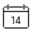 Icon eines Kalenders