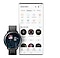 Ein GUI-Bildschirm mit verschiedenen Galaxy Watch Gesicht Themen, die im Galaxy Store erhältlich sind.