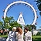 Bild vor dem Riesenrad