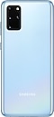 Galaxy S20 Plus in Cloud Blue von hinten gesehen