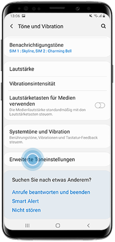 Galaxy S9, Dolby Atmos, Erweiterte Toneinstellungen