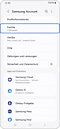 Familie ist in der Samsung Account Übersicht eines Galaxy Smartphones markiert