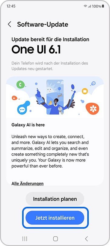 One UI 6.1 installieren