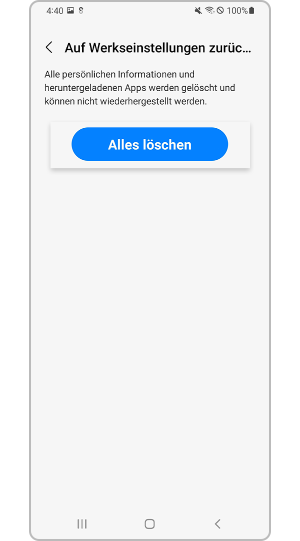 Datenlöschung