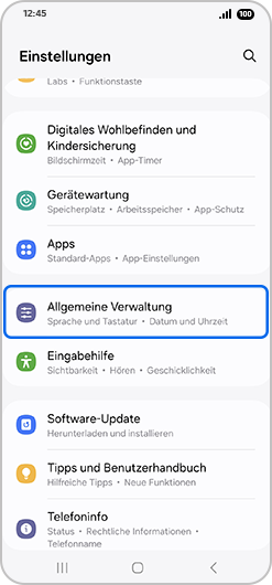 Allgemeine Verwaltung