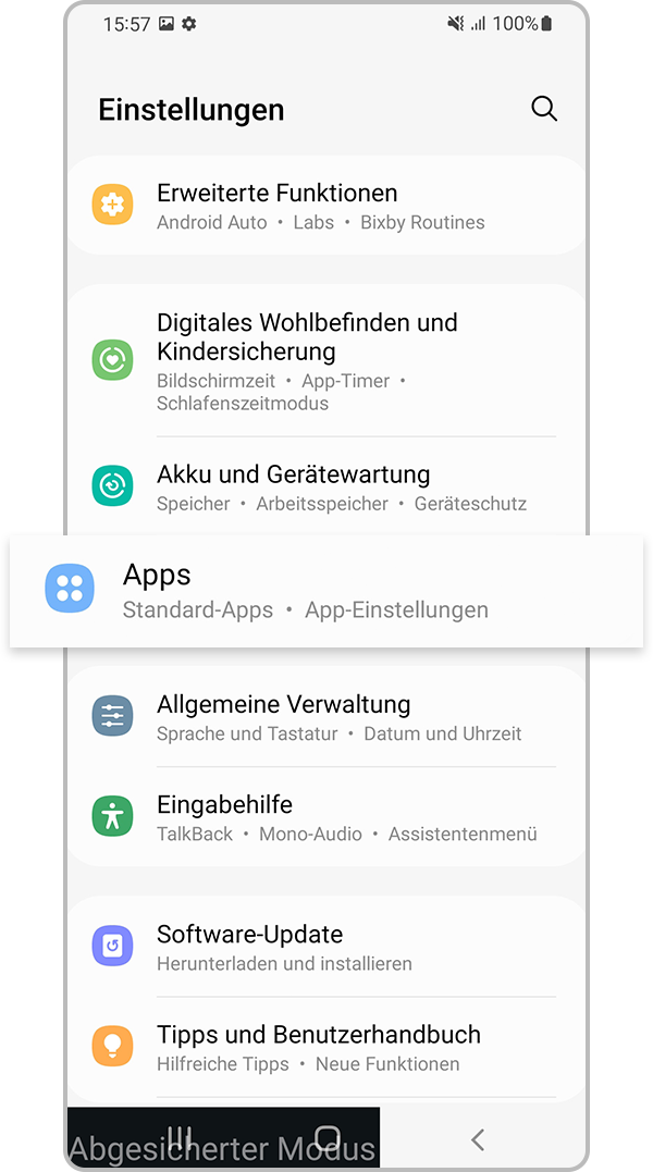 App-Einstellungen