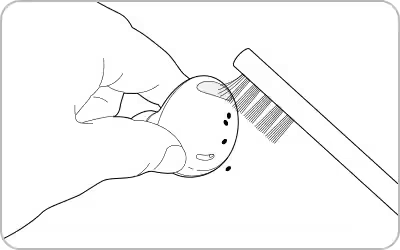 reinigung des mikrofons der Galaxy Buds