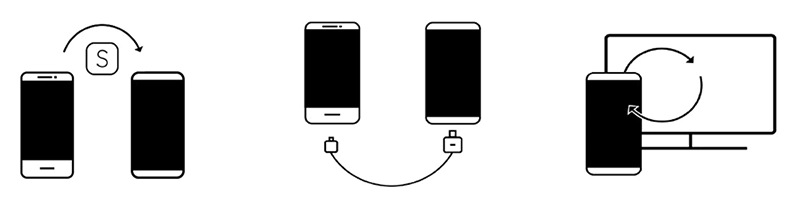 Die verschiedenen Smart Switch Optionen werden dargestellt.