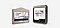 A leather card wallet holds a transit card. Next to it, a Galaxy Flip5 is folded shut and stood upright. It displays the same transit card on its cover screen.