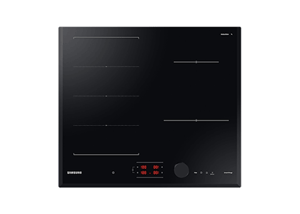 60cm Black Induction Cooktop with Flex Zone Plus