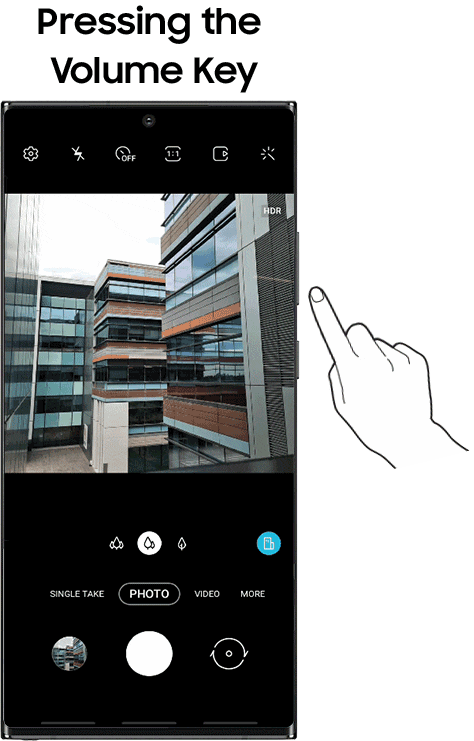 customising the shooting methods on my samsung device