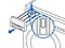 release lever of the drawer