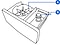 detergent drawer parts