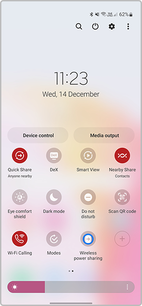 enable Wireless Powershare