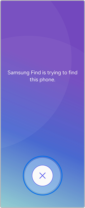 Swipe X to stop ringing