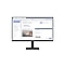 A monitor showing an email page.