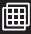 Square mesh icon