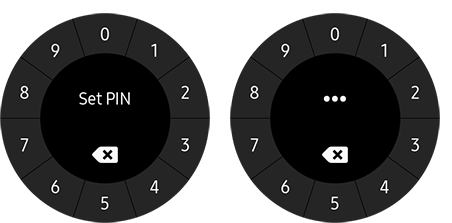 Set your lcok and re-enter