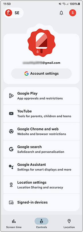 View Control Settings