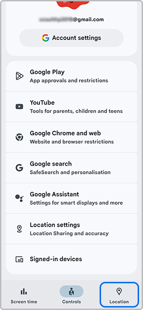 Select Location