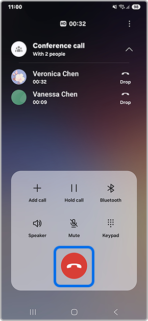End call