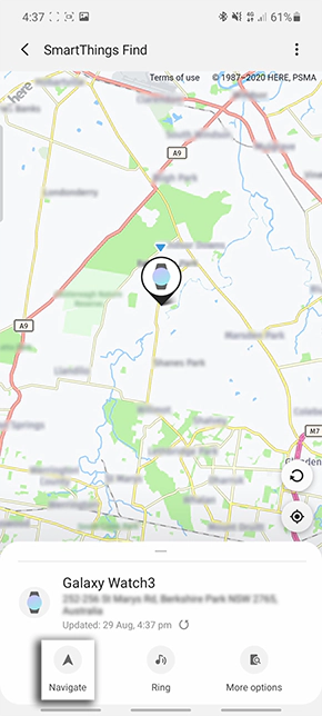Select Navigate