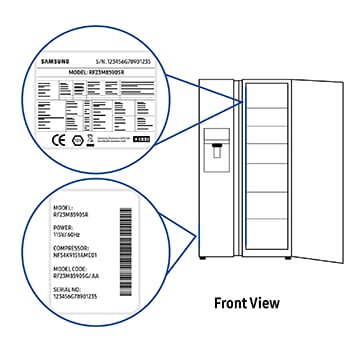 Side-by-Side Refridgerator Info