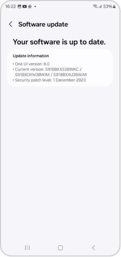 latest update information