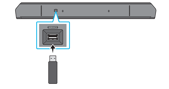 update soundbar via usb