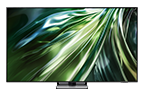 Neo QLED 4K with a flashy copper design displayed.