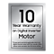 10 year warranty on the Digital Inverter Motor