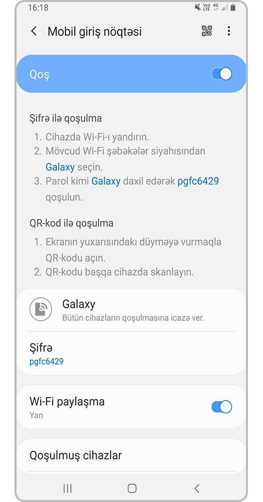 Funksiya işə salınmışdır.