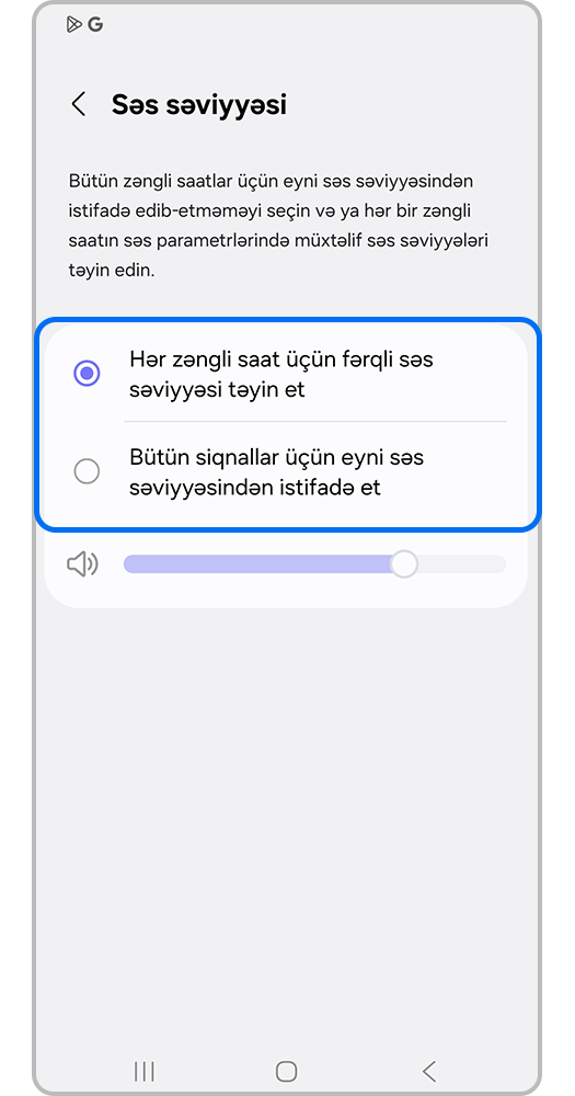 Səsin yüksəkliyinin tənzimlənməsi variantları
