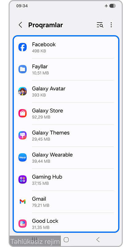Naməlum və ya zərərli tətbiqləri müəyyənləşdirin