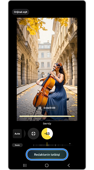 "Redaktənin tətbiqi" düyməsi vurğulanıb