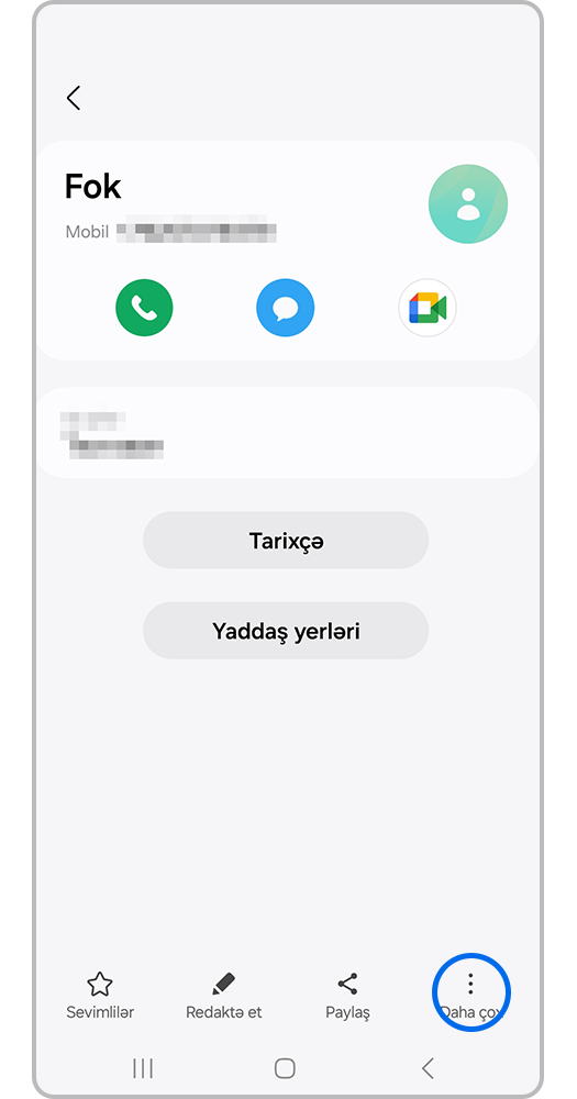"Seçimlər"i açın