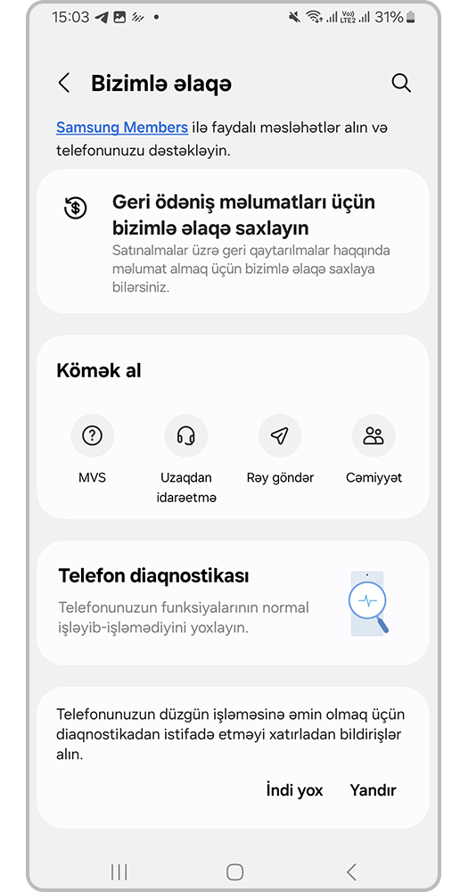 Step 4.  Tap on the Error reports menu to resolve the problem with our help.