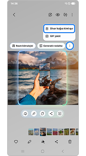 Divar kağızı kimi təyin edin