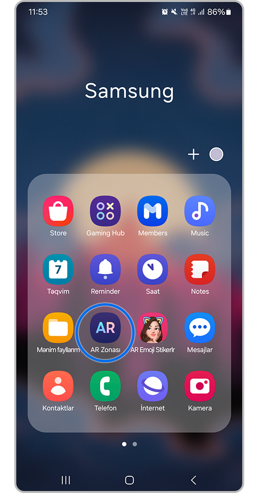 AR zonasının loqosu.