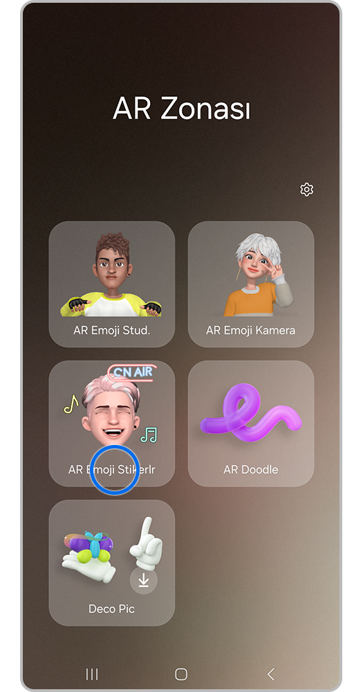 AR Emoji Stickers xüsusiyyəti vurğulanıb.