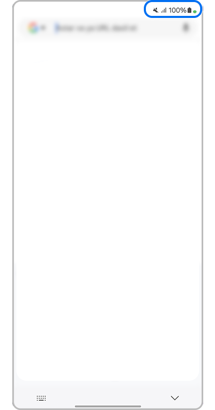 2-ci addım Zəng zamanı ekranın yuxarı hissəsində sağda bir neçə saniyədən sonra yaşıl nöqtə görünəcək. Digər göstəricilər yenidən əks olunacaq.