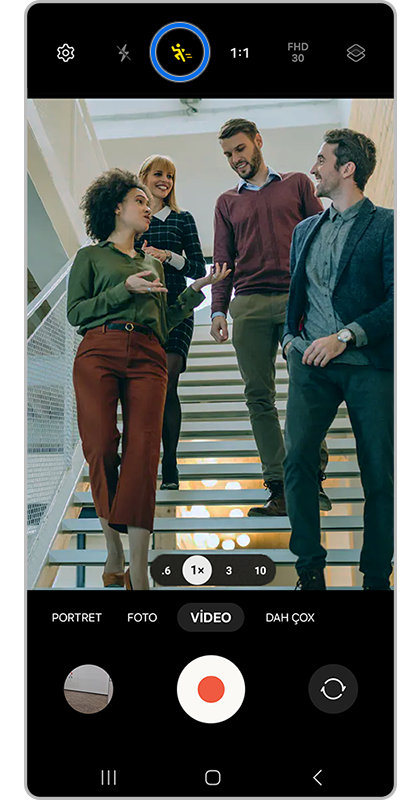 Super sabit işarəsi sarı rəngdə yanırsa, onun üzərinə toxunun.
