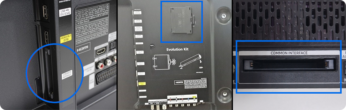 CAM-modulun qoşulma üsulları