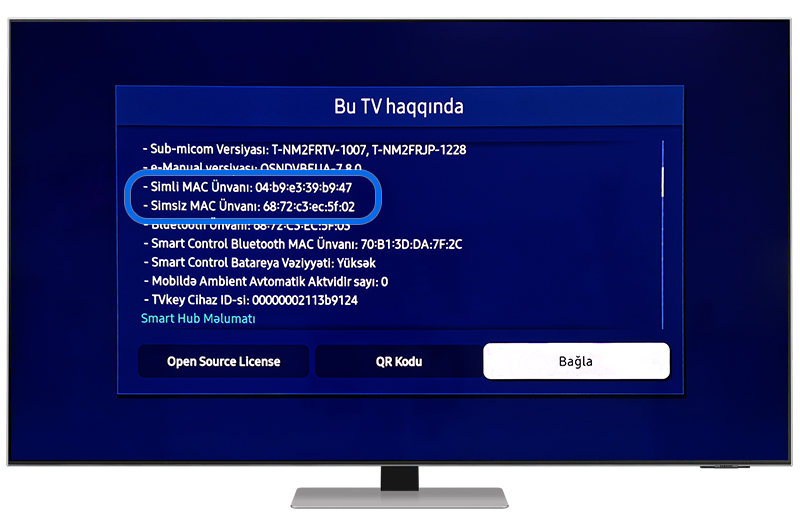 Televizora MAC ünvanı