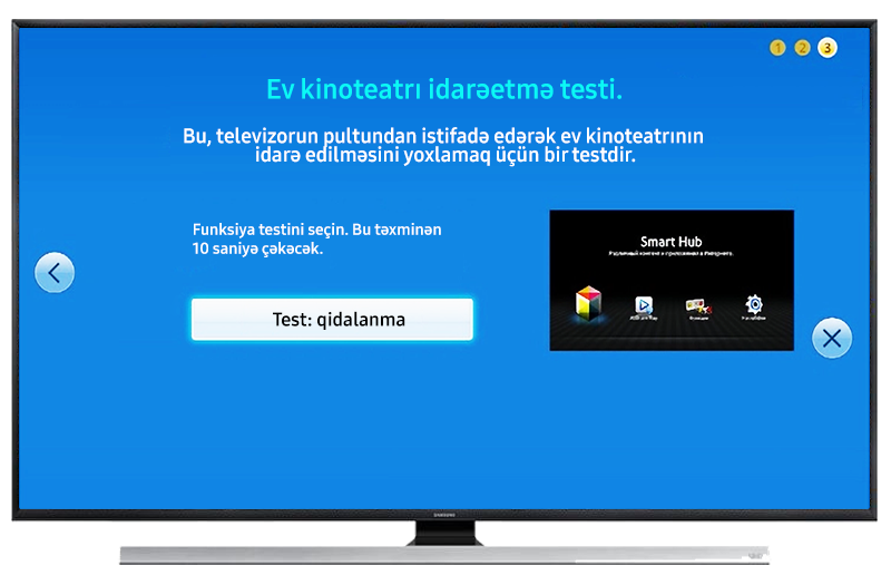 Enerji doldurmaq testini başladın.