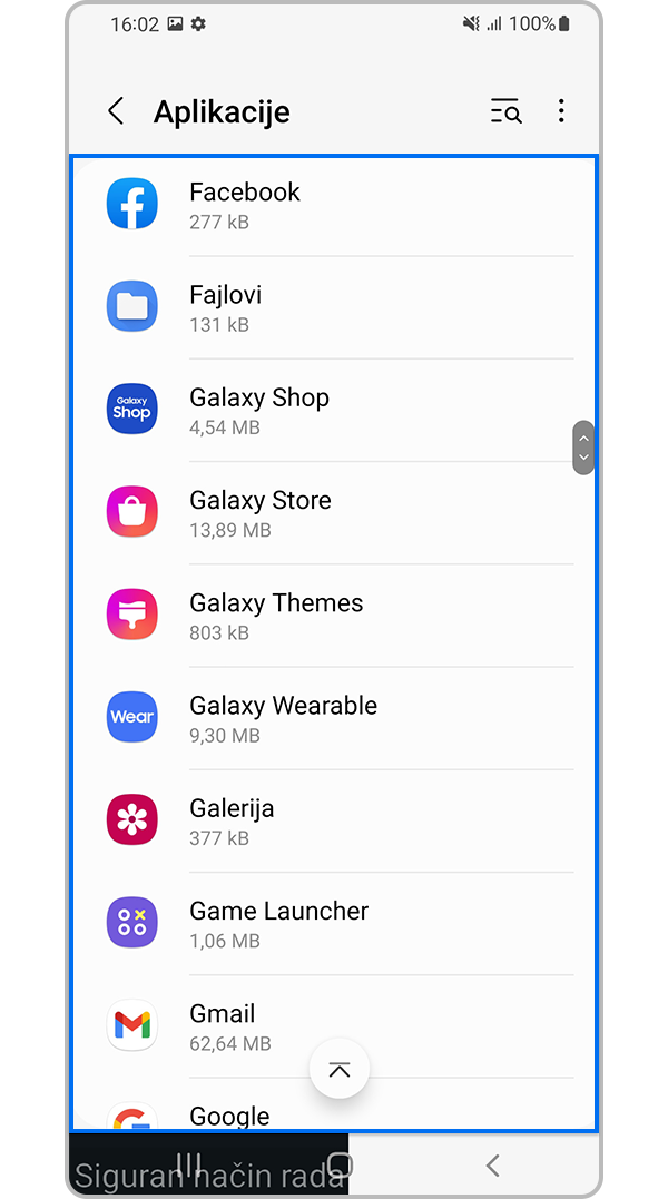 Utvrdite nepoznate ili zloćudne aplikacije
