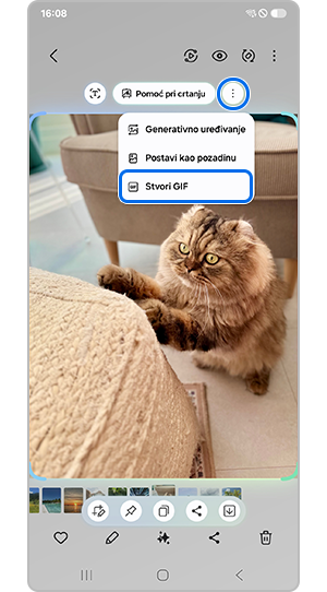 Dodirnite Stvori GIF