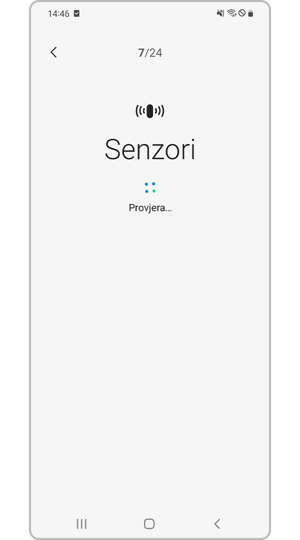 prolaženje kroz provjere