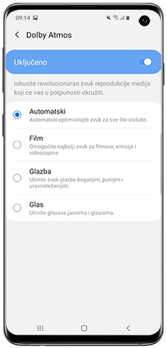 Načini prilagodbe zvuka