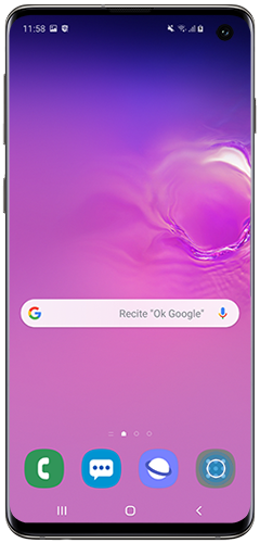 Gumb će se sada prikazati kao aplikacija